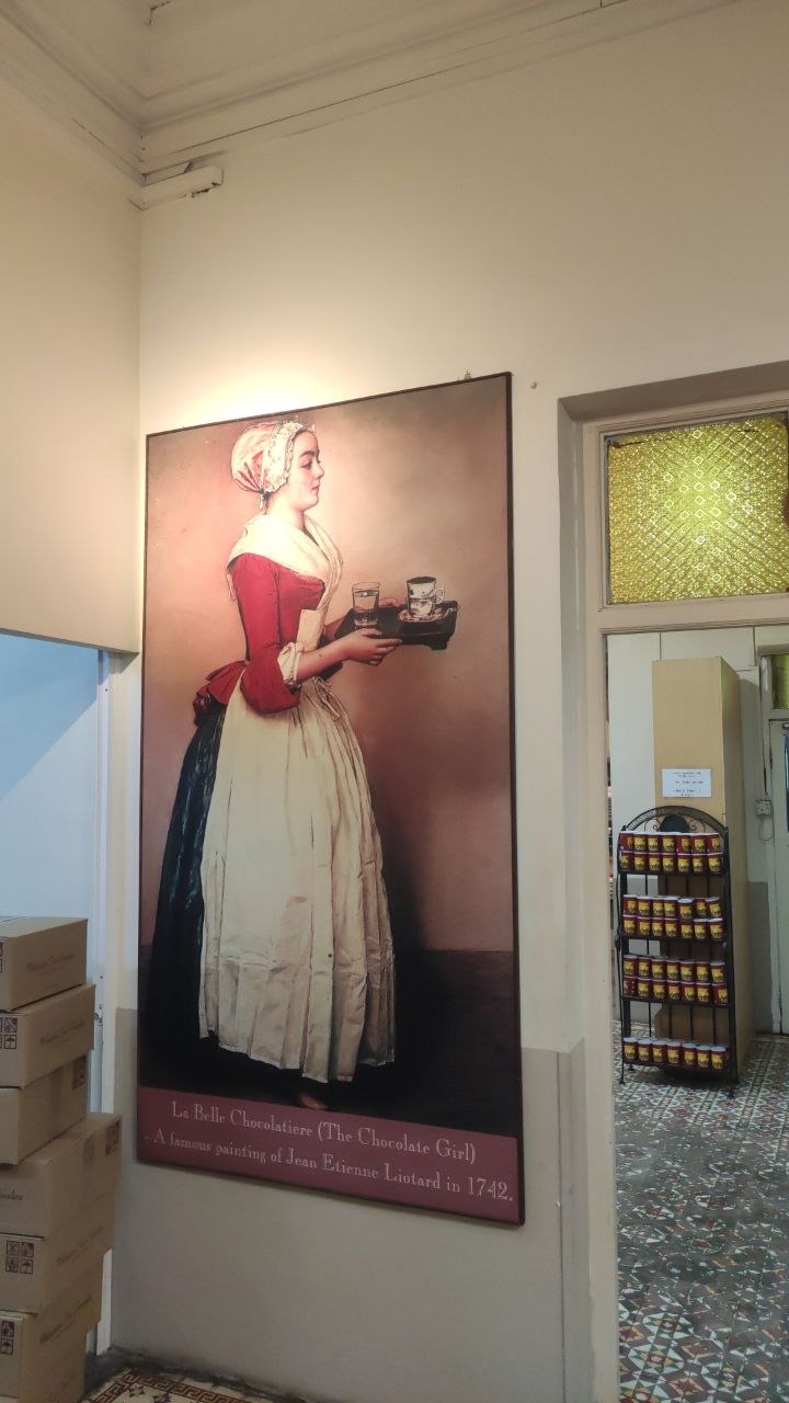 La Belle Chocolatière в Cocoa Boutique