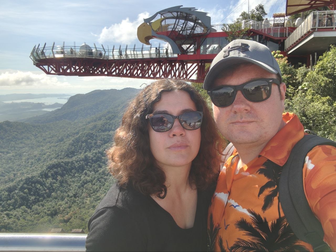 Селфи у Eagle's Nest SkyWalk